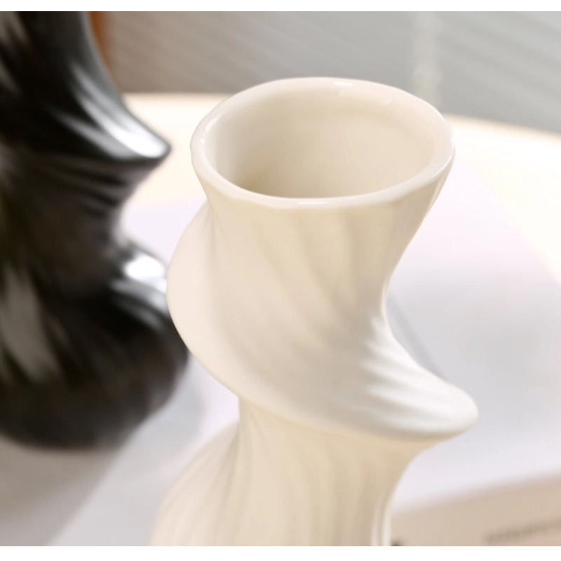 Ceramic vases for home decoration