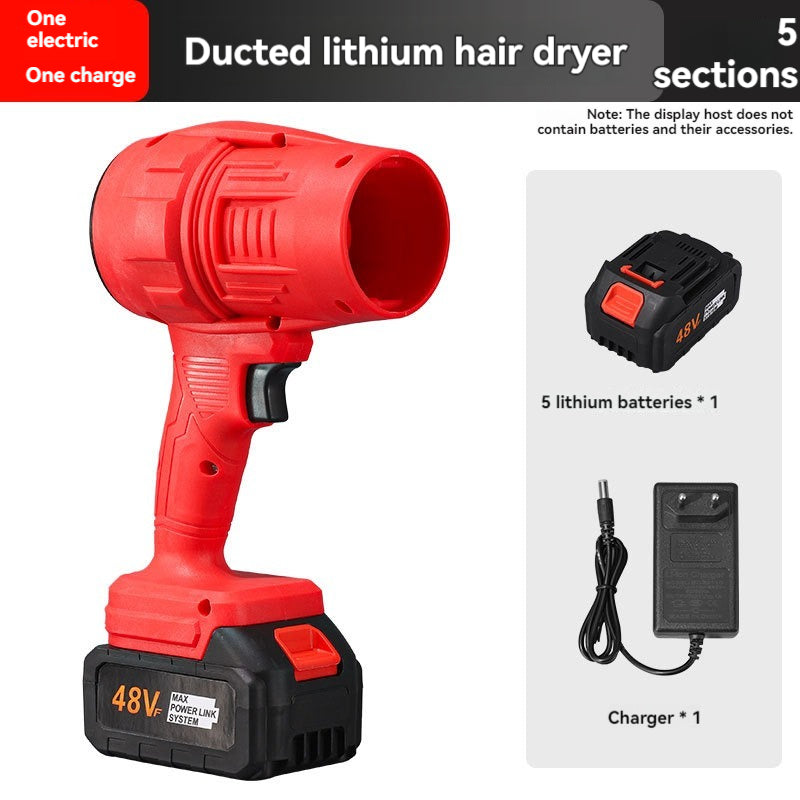 Rechargeable Air Blower Big Tree Industrial Portable Power Tools DIY Excellent for Home Garden Use