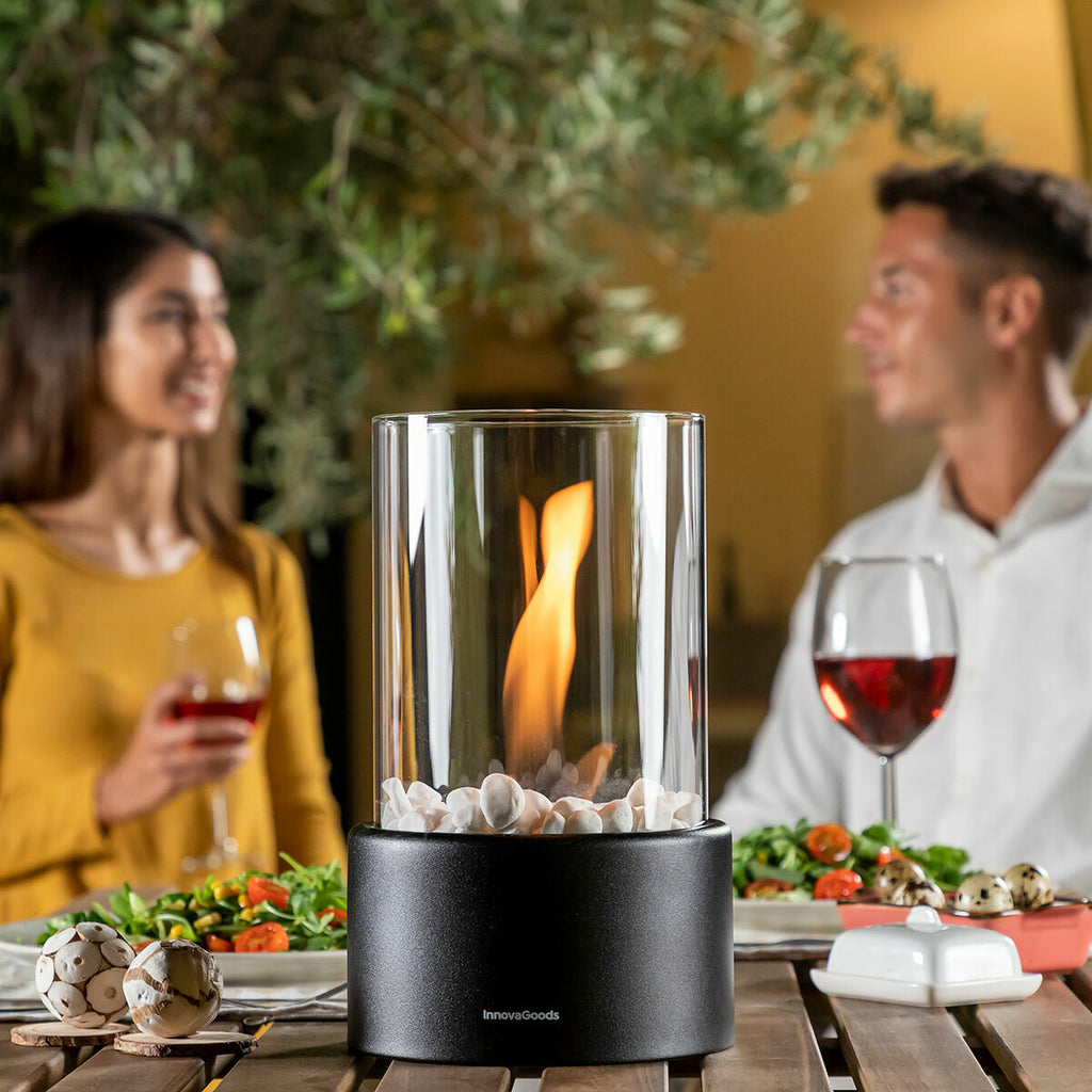 Decorative Bioethanol Tabletop Fireplace Heatfir InnovaGoods-1