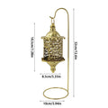 Vintage Hollow Metal Candle Holder – Luxury Retro Iron Candle Stand, Handcrafted Aromatherapy Candle Base for Office & Home